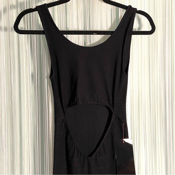 Bebe Open Back Midi Dress NWT - Picture 5 of 16